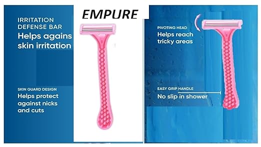 3361 Soft Care Razor for Men and Women with Moisturizing Strip (Pack Of 1Pcs)