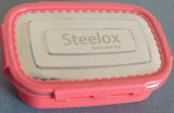 AM0642 RISHABH Steelox Big Insulated Steel Lunch Box