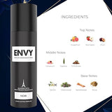 AM0286 ENVY Noir No Gas Deodorant body spray long lasting perfume for Men