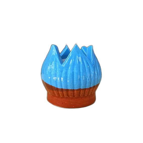 AM2997 Agardaan Stand Ceramic Agarbatti Stand bathi Stand for Pooja Multicolour Pack Of 1 Pcs