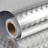AM3288 Aluminium Foil Stickers 60cmX2M Water-Proof Oil-Propf Hot Proof 1 Piece
