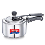 AM2246 Prestige 2L Nakshatra Essential Svachh Stainless Steel Pressure Cookers( Silver, Tri-Ply Bottom, Inner Lid)