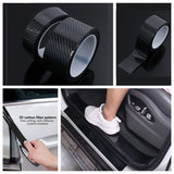 3103 Carbon Fiber Tape 5 Mtr for Interior High Gloss Anti Scratch Tape for Car Protection and Decoration