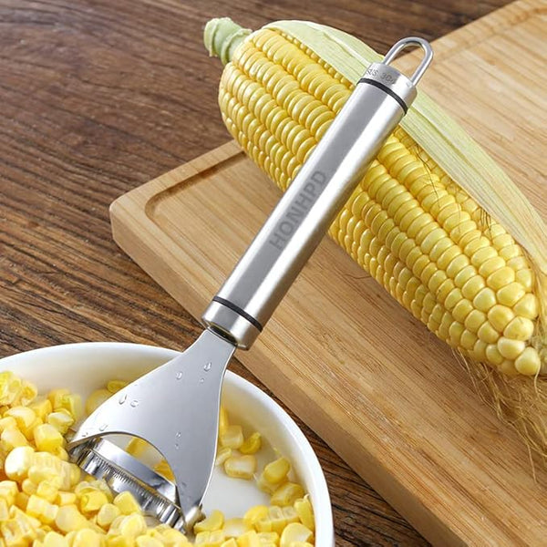 3134 Premium Corn Peeler, Stainless Steel Corn Cob Peeler