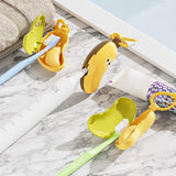 A07175 Cute Banana Toothbrush Case Cover with Hanging Strap