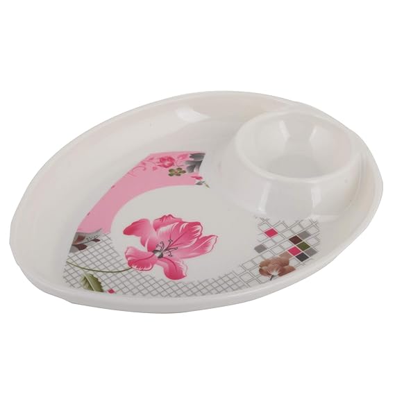 AM3238 Dinner Round Dinner Plate with Partition for Starter