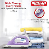 AM3642 Maharaja Whiteline 1000 Watts Sleek Dlx Pro Dry Iron 1 Pcs