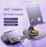 3224 Metal 360°Degree Rotating Mobile Stand for All Smart Phones