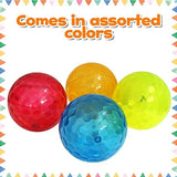 AM2942  Light LED Ball for Kids Play Soft Bouncing Flashing Lightning Baby Ball Glow in The Dark Toys for Kids