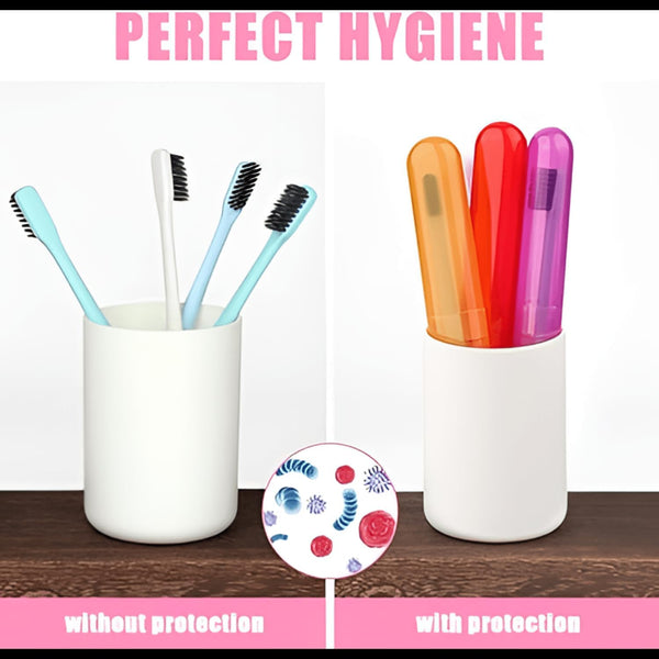 Breathable Portable Toothbrush Container