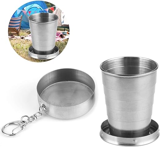 3046  Stainless Steel Collapsible Cup
