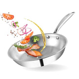 AM3429 Afinito Stainless Steel Triply Fry Pan 22Cm