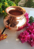 AM0743 Cherry Copper Puja Lota Prayer Kalash