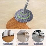 AM3706 Round Twist Extendable Adjustable Wall Cleaning Mop