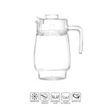 AM2660 Cello Oslo Sodalime Glass Water Jug, 1500ml, Clear