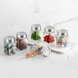 3524 Yera X-Series Square jar with see through cap, 2 Piece Set (KSM600)LOOSE