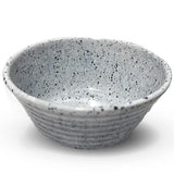 AM3232 Premium White Grey Dotted Cereal Serving Bowls