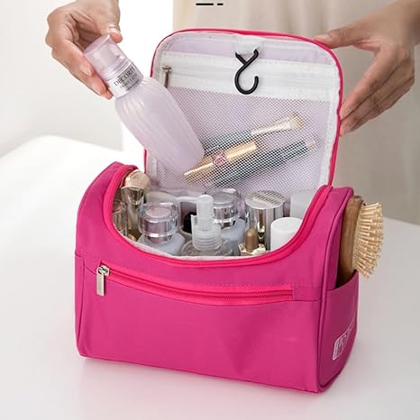 3076 Women Zip Closure Cosmetic Makeup Bag