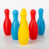 AM0380 Color Baby Bowling Game with Ball, Children -6pcs Bottle  ,2 ball