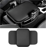 AM3011 Car Armrest Cushion Leather Mat with Storage Pocket 1 Pcs set