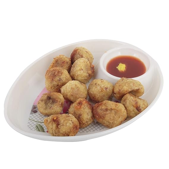 AM3238 Dinner Round Dinner Plate with Partition for Starter