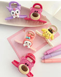 AM1267 Multicolor Cartoon Design Hair Clips 1Pcs