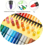 AM2460 Washable Water Colour Pen HDL-6388 Colouring Kit Art Markers Colour Sketch Pens 48Pcs