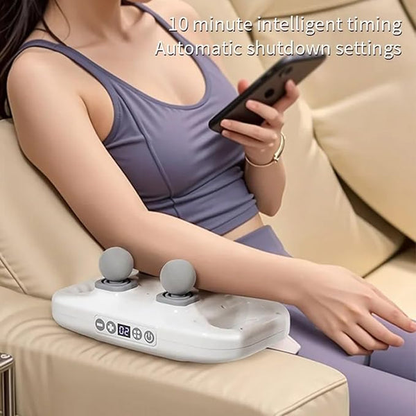 13628 Handheld Full Body Massager 4-Head Massage Gun (1 Pc / Mix Color)