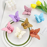 AM1226 Butterfly Hair Claw Hair Accessories Trendy 2 Pcs Clips Clutches For Women & Girls Hair Accessories For Set Pack Of 2 Multicolour