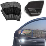 3095 2 PCS Car Window Foldable Cover for Sunlight Protect mesh Cover Set Of 1 Pcs