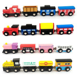 A07153 Wooden Toy Train Set for Kids