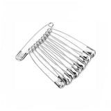 AM1036 Safety Pins Bulk for Clothes, Sewing (Silver)