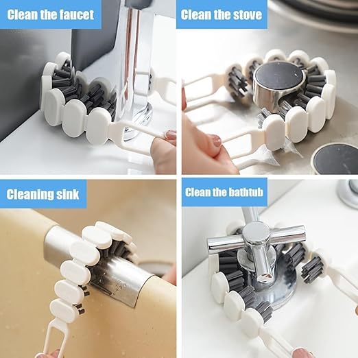 3094 Foldable Gap Cleaning Brush Flexible, Bendable pack of 1