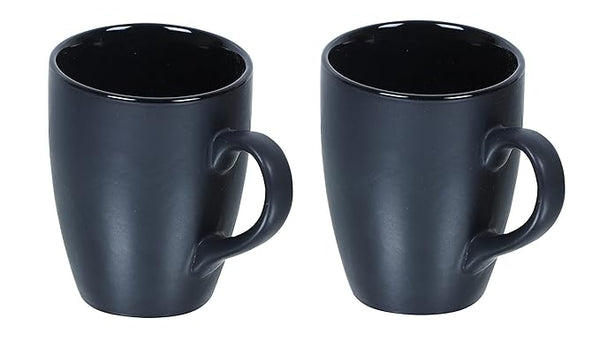 AM3766 CELLO Tierra Large Color Matt Panache Mug 230ml Set of 2 (Multicolour)