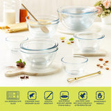 AM3692 Borosil 350ml Serving & Mixing Glass Bowl (IYLBBNL0350)