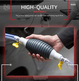 9085 Fuel Transfer Pump Kit. Flow Hand Pump Portable Manual Car Fuel Transfer Pump for Petrol Diesel Oil Liquid Water Fish Tank.