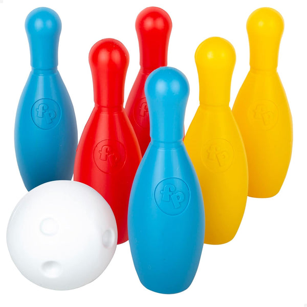 AM0380 Color Baby Bowling Game with Ball, Children -6pcs Bottle  ,2 ball