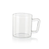 AM3673 Borosil Vision 190ml Glass Classic Mug 6Pcs Set (BV430112098)