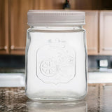 AM0657 CELLO Classic Canister Glass Jar 1500ml