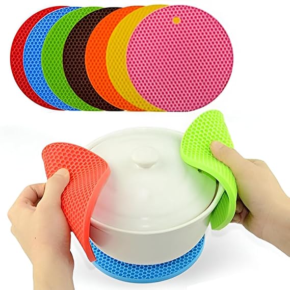 4778 Multi-Purpose Silicone Trivet Mats