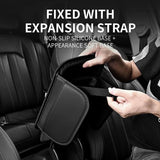 AM3011 Car Armrest Cushion Leather Mat with Storage Pocket 1 Pcs set