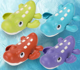 AM0179 Swimming Crocodile, Floating Wind-Up Bath Tub, Water Toy, Party Favors Toy(1 pcs)