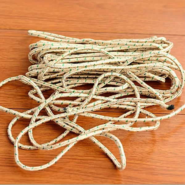 3711(one pc) Cotton Braided Clothesline Outdoor Ropes, Clothes Drying Ropes, Shading Net Ropes (Multicolour)