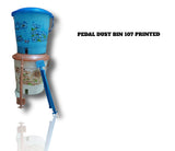 AM0968 Plastic Pedal Bin 107 printed