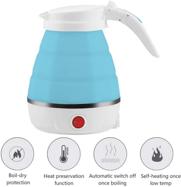 2137 Silicone Foldable Electric Water Kettle