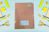 AM0348 Shrey Single Line 176 PAGES A5 Notebook Single Line 176 Pages  (Brown, Pack of 01)