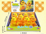 A06629 Cute Pet Duck Motorcyclist Press & Go Toy - 1 Pc (Item No : 682)