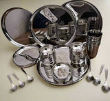 AM3966 Madhuram Exclusive Dinner Set Stainless Steel 42 Pcs Set