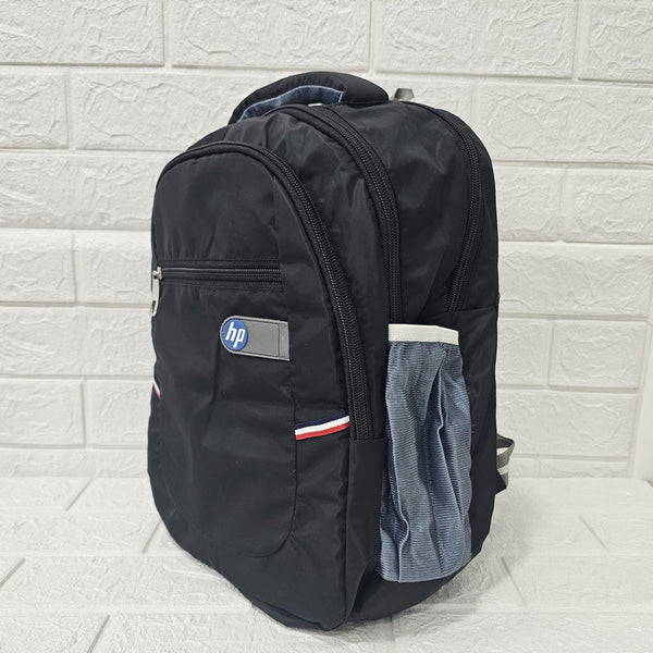 Di0029 HP Black Backpack – Multi-Compartment, Lightweight & Durable