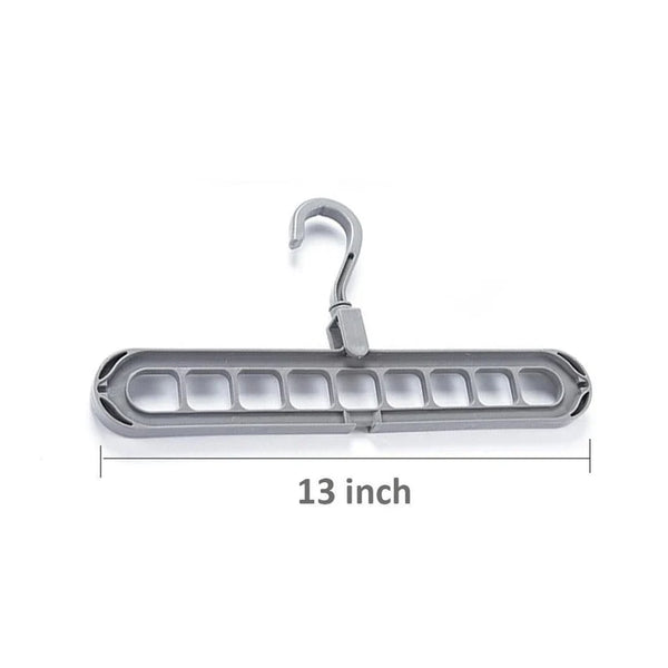 0238 Space Saving Hanger – 9-Hole Wardrobe Organizer | Organivo
